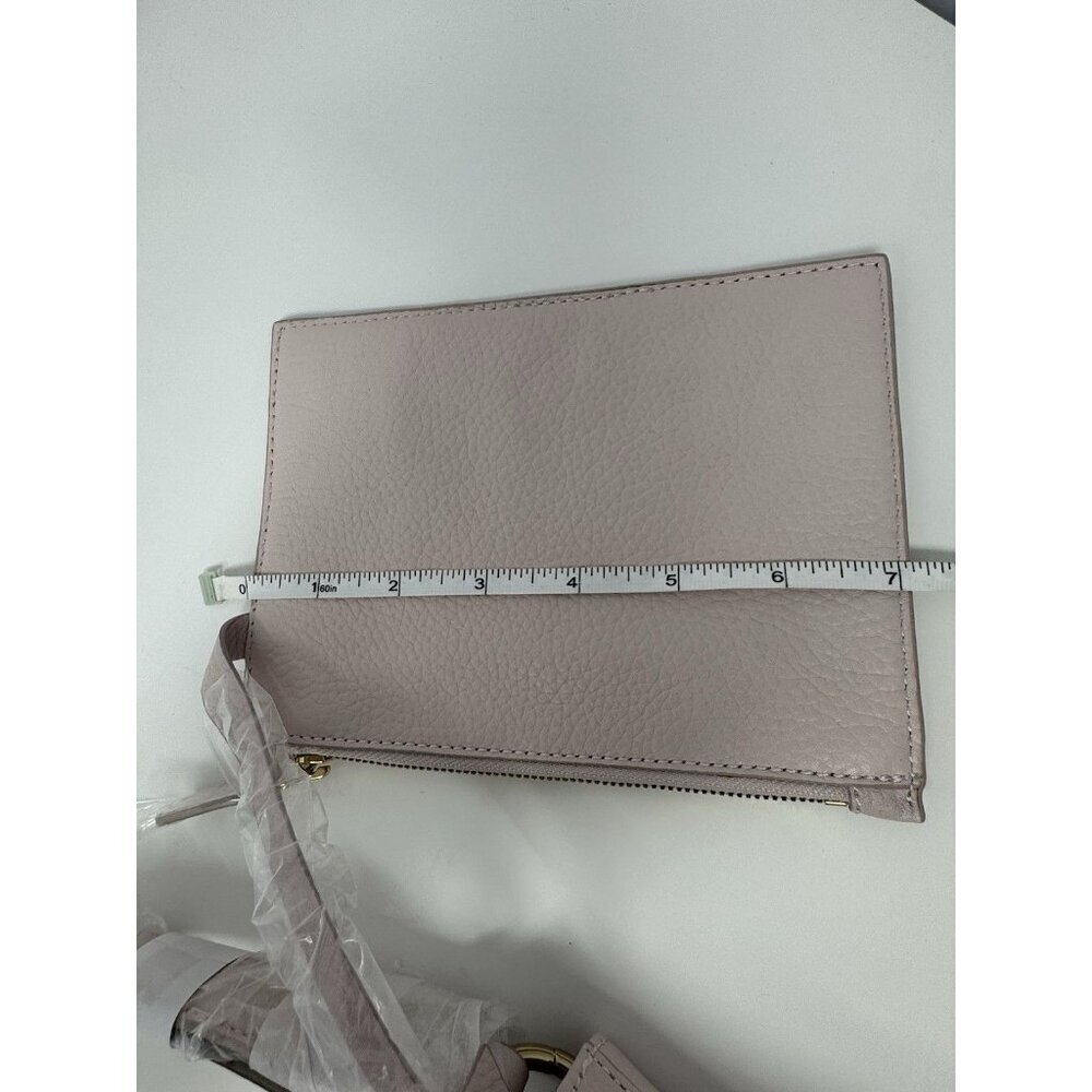 Isaac Mizrahi Live! Bridgehampton Leather Bucket Bag Purse Pink - Picture 13 of 15